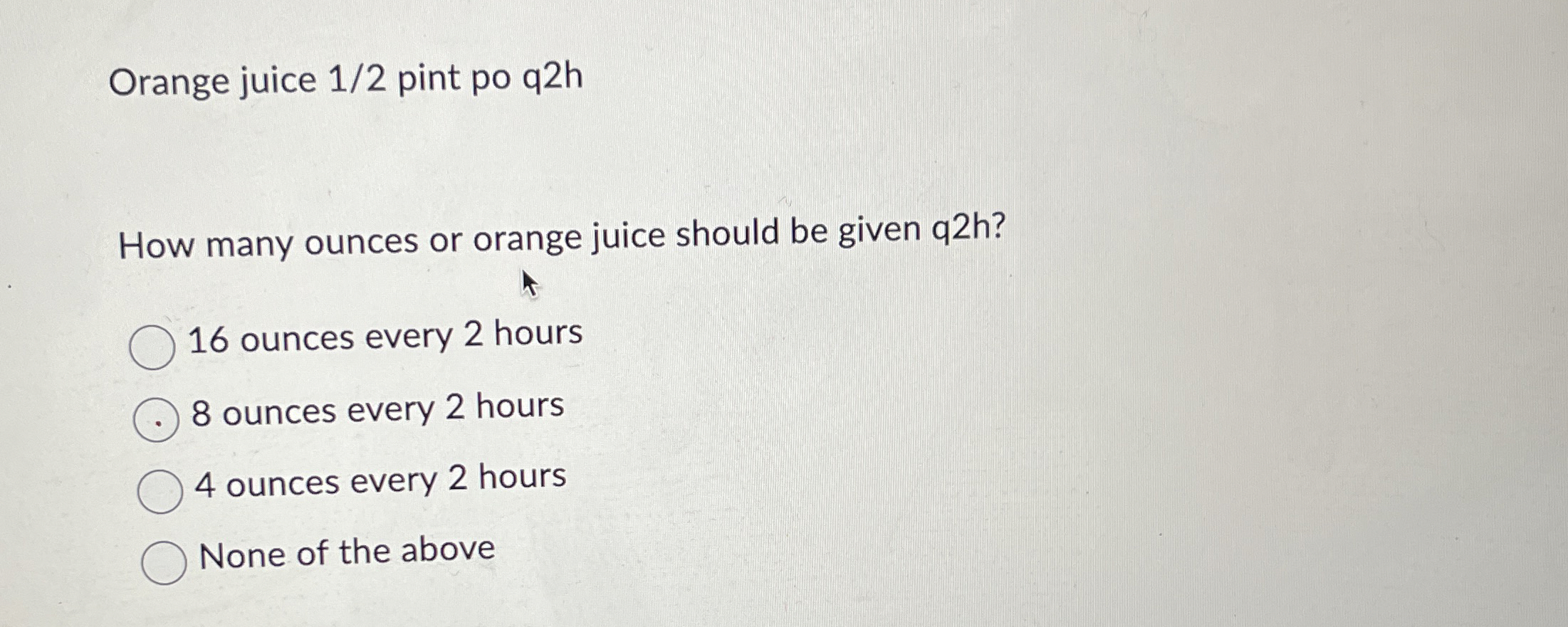 High Quality SOLUTION Orange juice 1/2 ﻿pint po q2hHow many ounces or ...