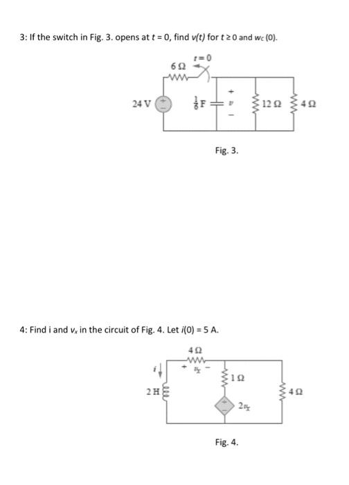 Solved 1: Findi, in the circuit of Fig. 1 using source | Chegg.com