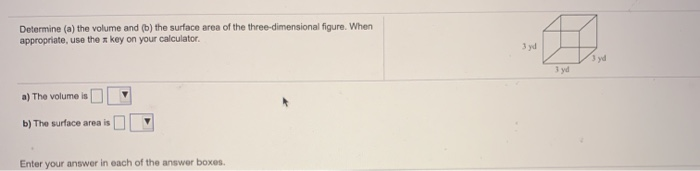 Solved Determine (a) The Volume And (b) The Surface Area Of | Chegg.com