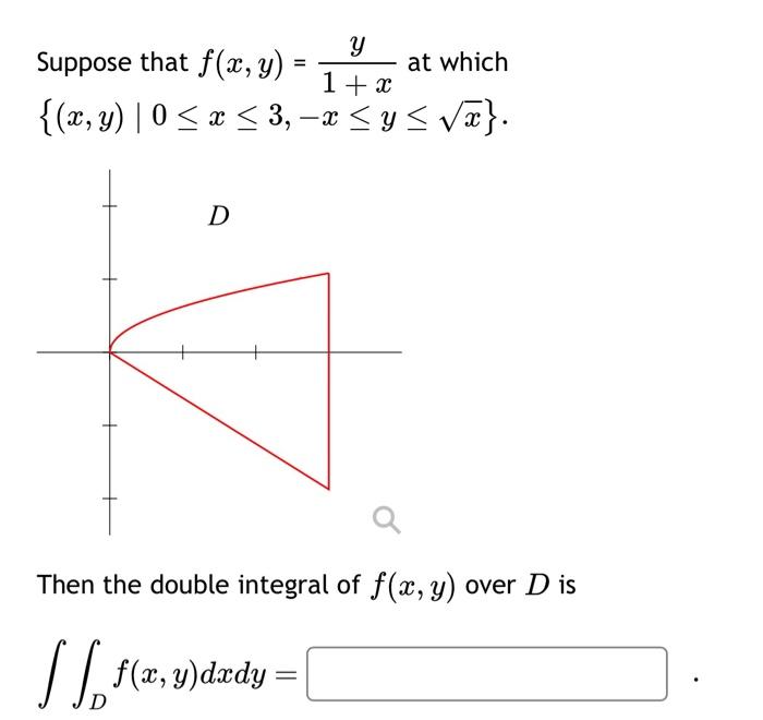 Solved Suppose that f(x,y)=1+xy at which | Chegg.com