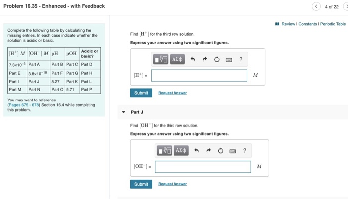 Solved Problem 16.35 Enhanced with Feedback 4 of 22 Chegg