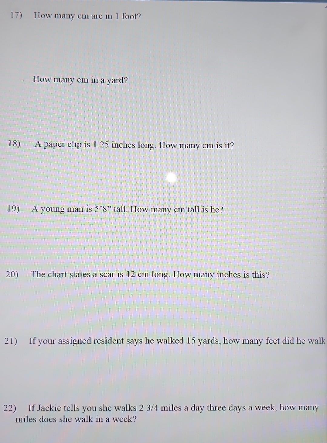 Solved 4) Two paper clips weigh one gram. How many paper