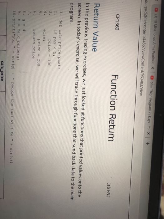 Solved (1) 10 Mins Toned Arms Workoul X Slim Thigh Program