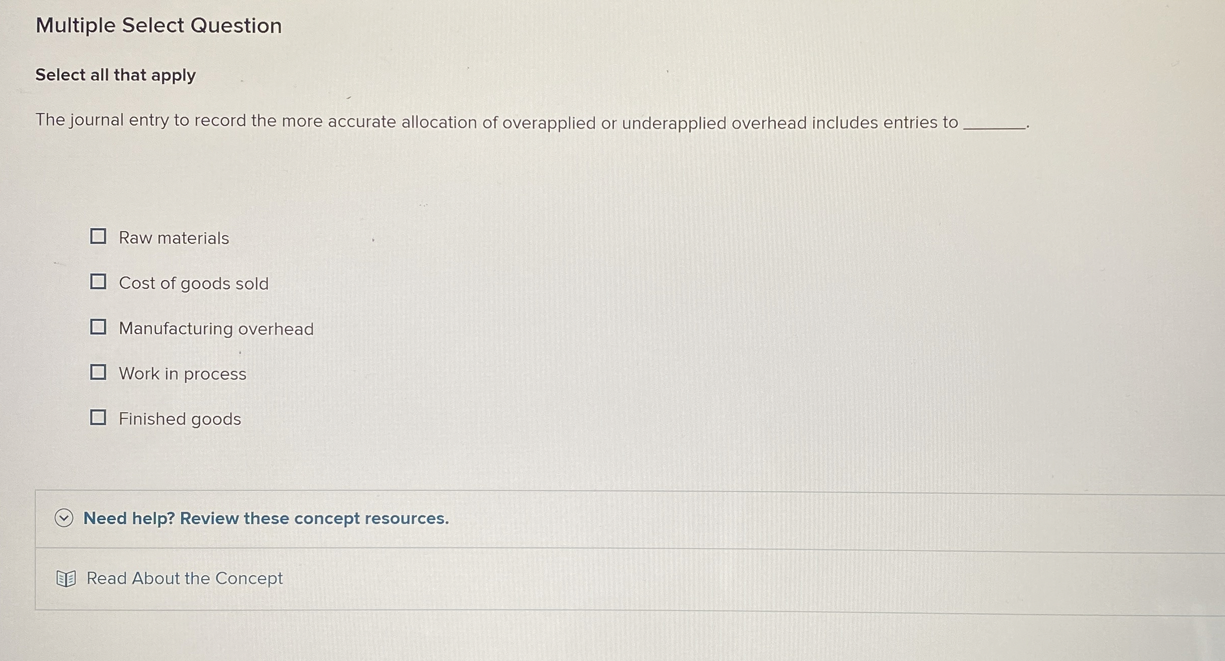 Solved Multiple Select QuestionSelect all that applyThe | Chegg.com
