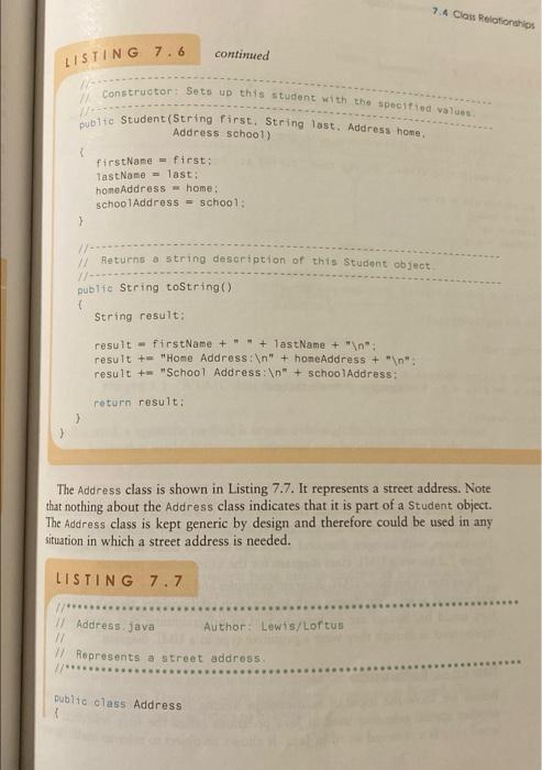 Solved CS 151 Program 11: Student Class Do programming | Chegg.com
