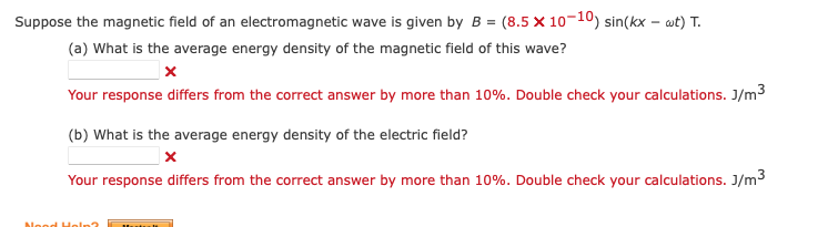 Solved Suppose the magnetic field of an ﻿electromagnetic | Chegg.com