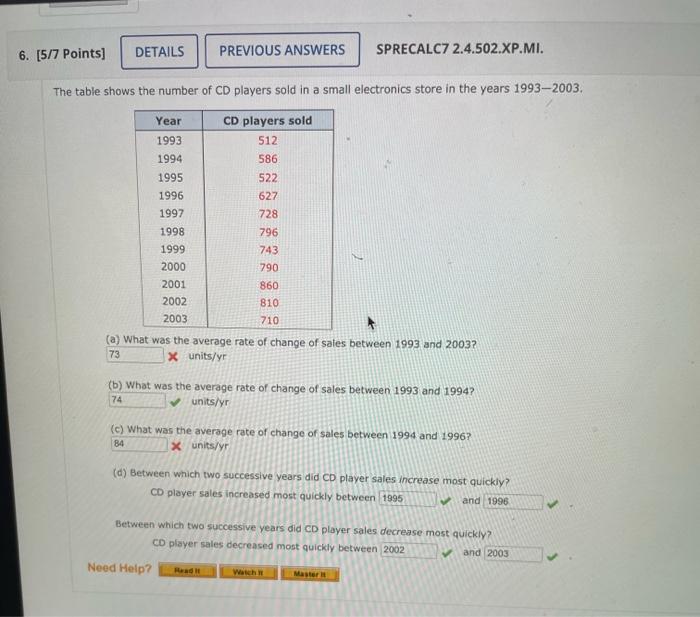 solved-the-table-shows-the-number-of-cd-players-sold-in-a-chegg