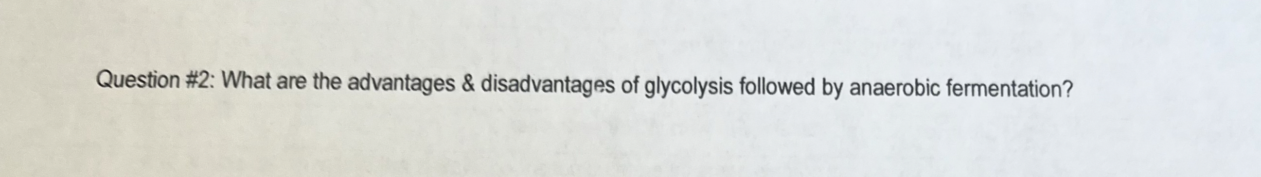 Solved Question #2: What Are The Advantages & Disadvantages | Chegg.com