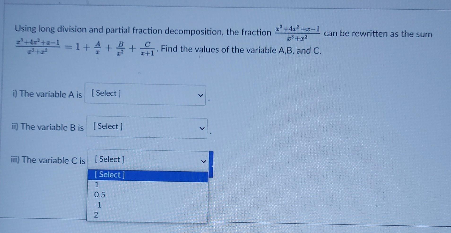 solved-using-long-division-and-partial-fraction-chegg