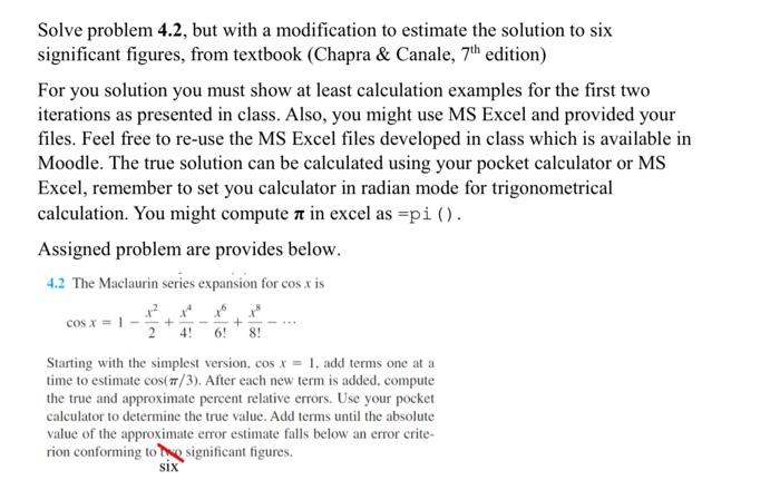 Solved Solve Problem 4.2, But With A Modification To | Chegg.com