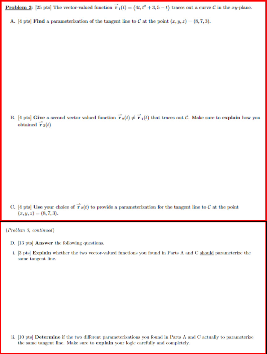 Solved Please show all work | Chegg.com
