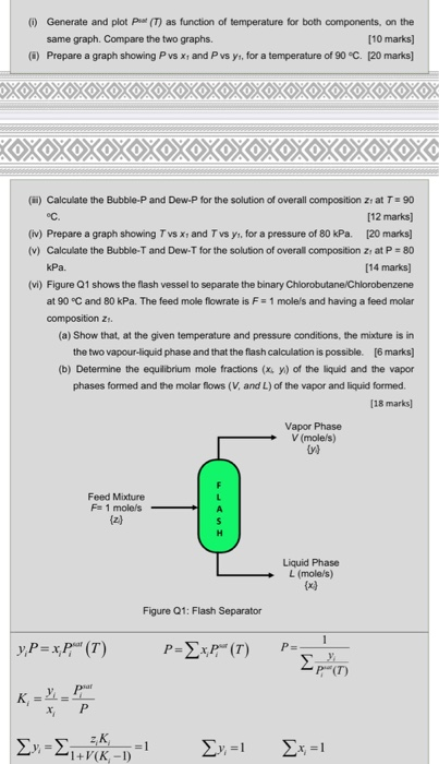 Solved Report Sessmenu Question 1 Binary System 1 Chlorob Chegg Com