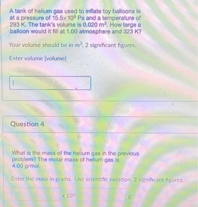 A tank of helium gas used to inflate toy balloons is