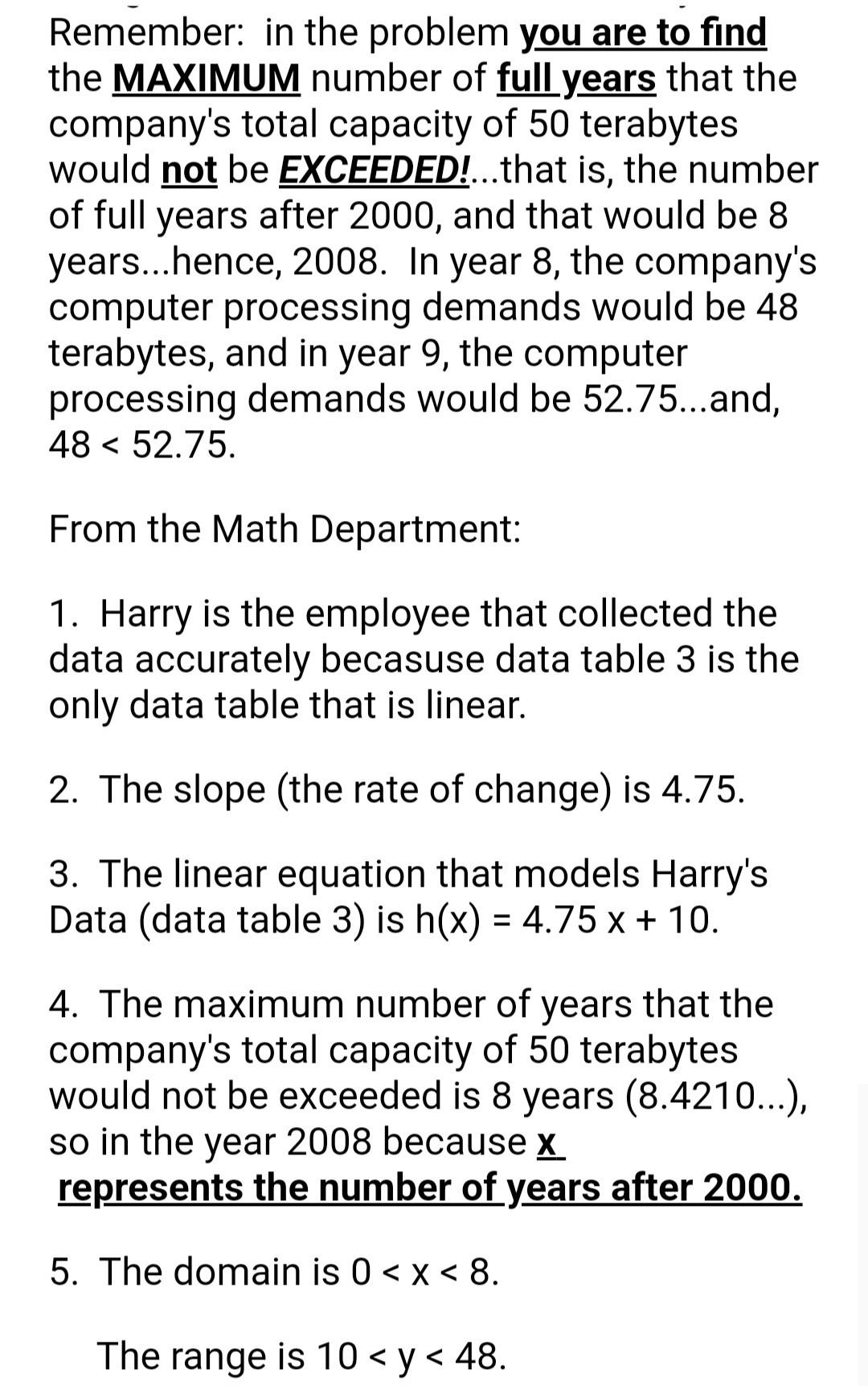 The Application The owner of the XYZ Data Company