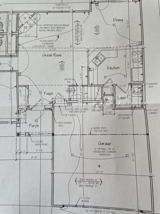 Solved Plan Drawings for a Residential Building Project Name | Chegg.com