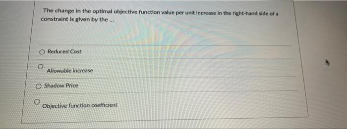 solved-the-change-in-the-optimal-objective-function-value-chegg