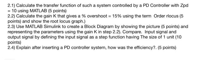 The Electronic Throttle Control System is connected | Chegg.com