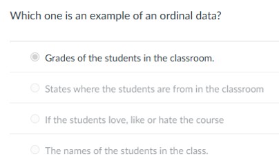 Ordinal Question Example _ Ordinal Scale Examples – MLITAI