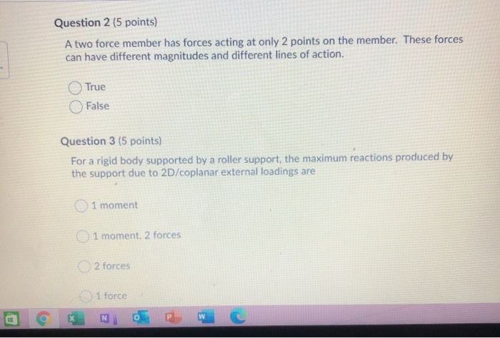 Solved Question 1 (5 points) What is the maximum number of | Chegg.com