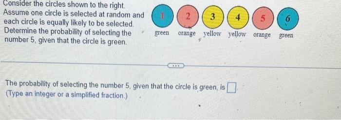 Solved Consider the circles shown to the right. Assume one | Chegg.com