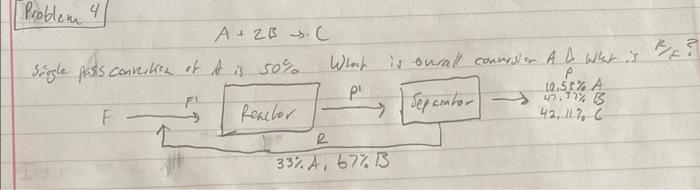Solved A+2B→C | Chegg.com