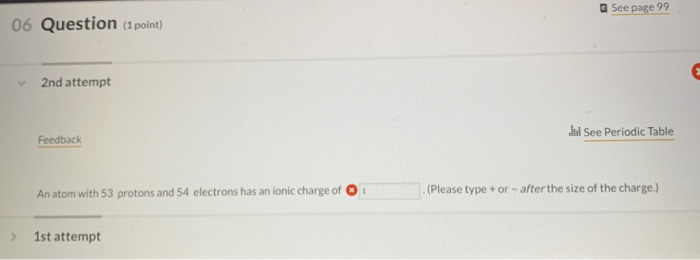 Solved See page 99 06 Question (1 point) 2nd attempt See | Chegg.com