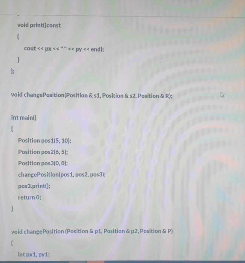Solved Given the code below, apply all changes to modify the | Chegg.com