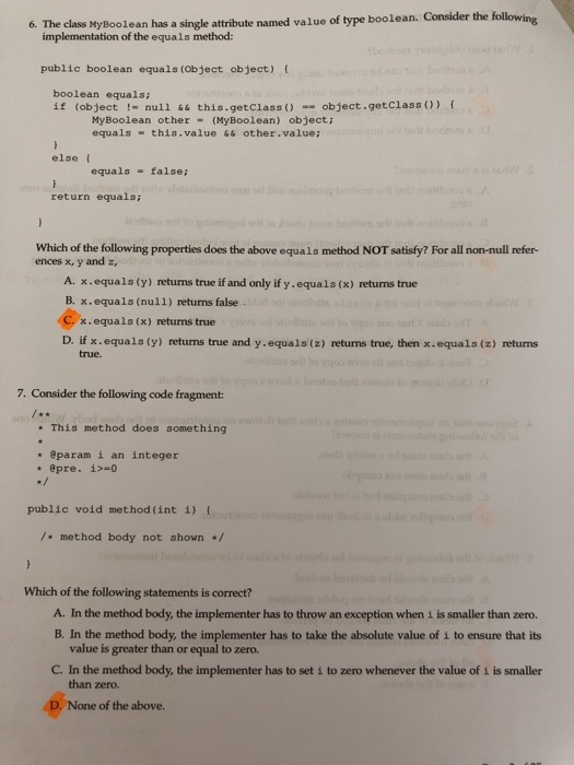 Solved can someone explain me why the answer for the first | Chegg.com