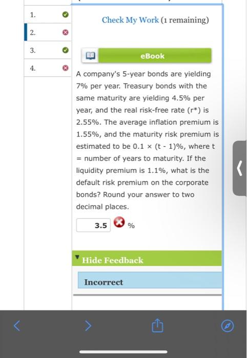 Solved A Company's 5-year Bonds Are Yielding 7% Per Year. | Chegg.com