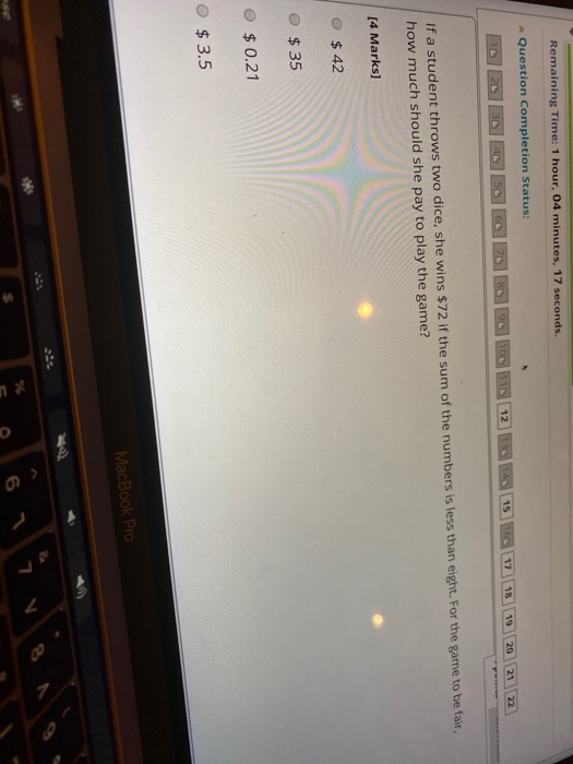 Solved Remaining Time: 1 hour, 04 minutes, 17 seconds. | Chegg.com