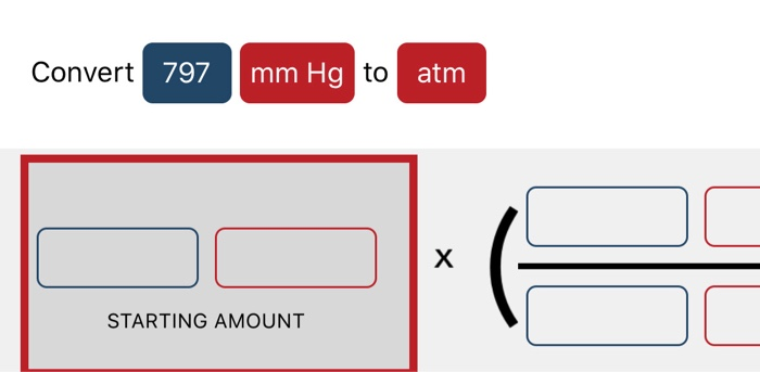 728 mmhg to atm