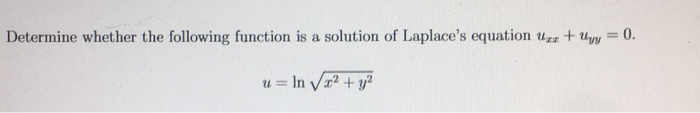 Solved Determine Whether The Following Function Is A 7343