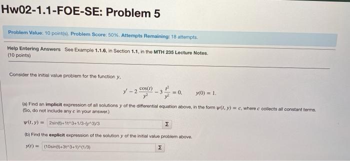 Solved Hw02-1.1-FOE-SE: Problem 5 Problem Value: 10 | Chegg.com