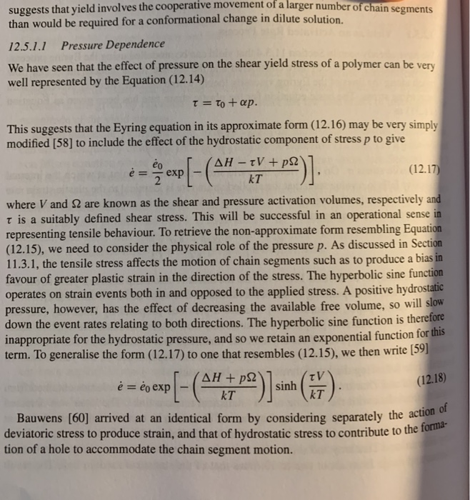 The Shear Yield Stress Ty Of Pet At 22 C And A S Chegg Com The Shear Yield Stress Ty Of Pet At 22 C And A S Chegg Com
