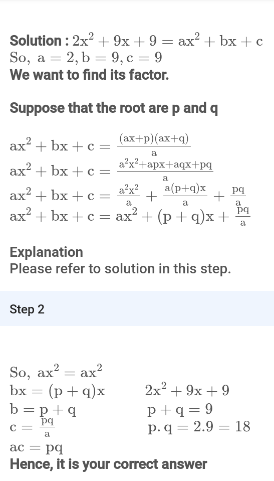 Solved This is the proof of why you multiply the leading | Chegg.com