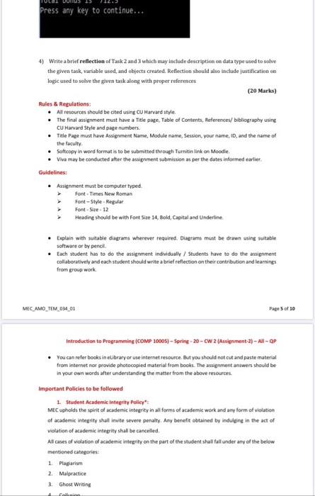 Solved 1) Submit a work proposal for this assignment on or | Chegg.com