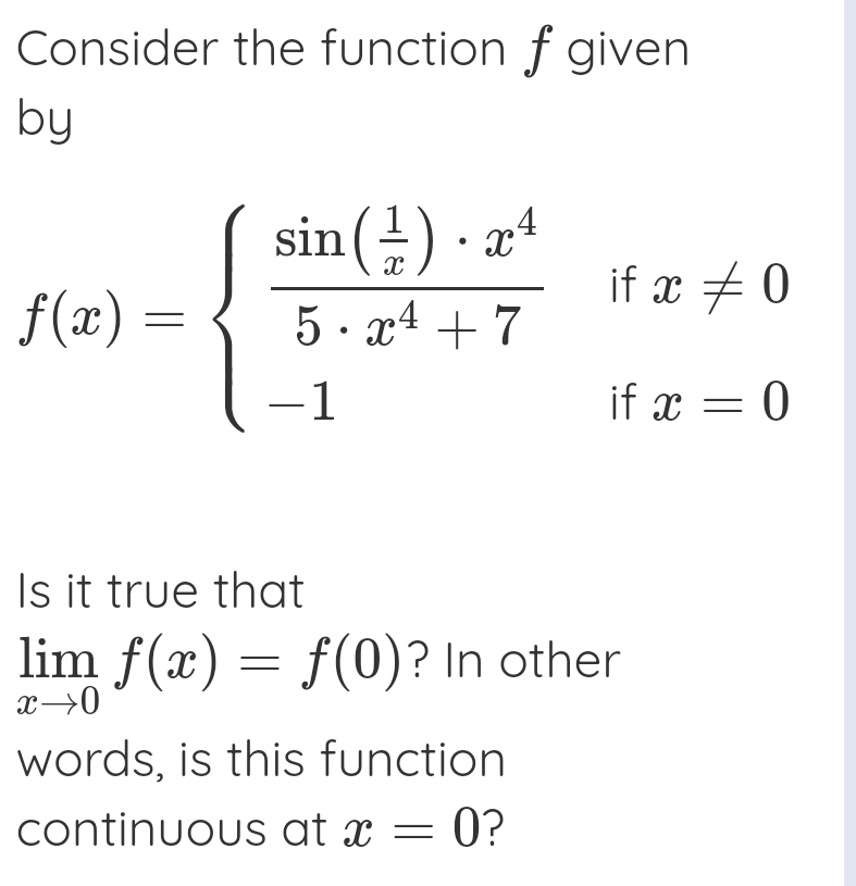 Solved Consider the function f ufeffgiven | Chegg.com
