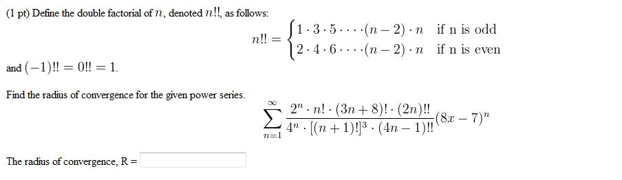 solved-define-the-double-factorial-of-n-denoted-n-as-chegg