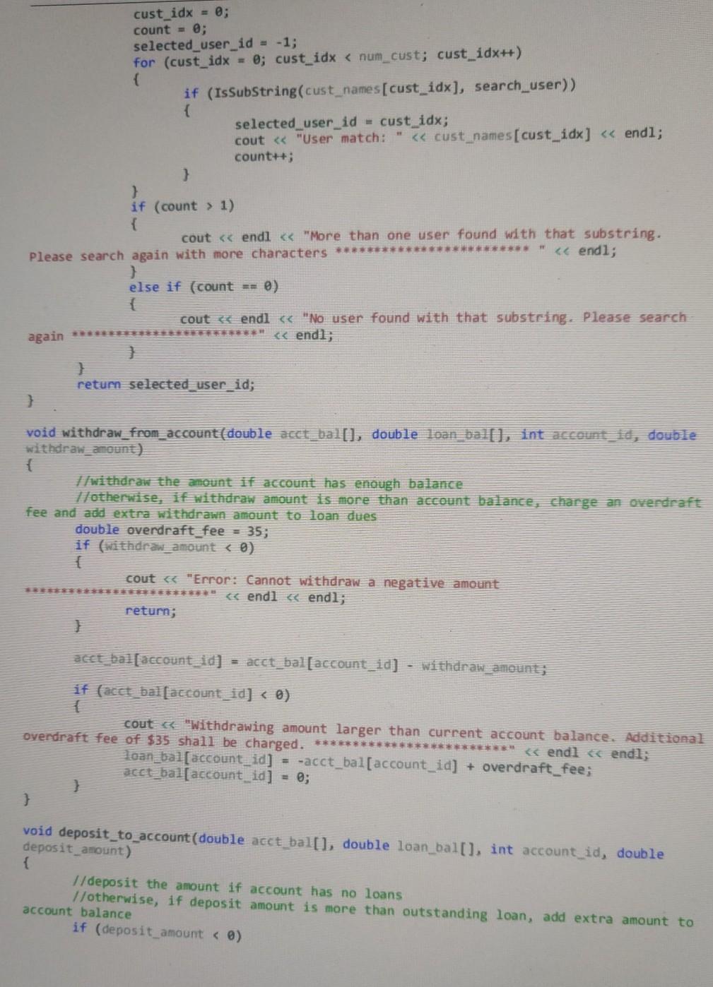 Part B. Bug Hunter: [40 marks] I feel that this code | Chegg.com