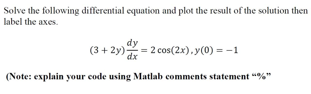 Solved can you solve it quickly i need matlab script please | Chegg.com