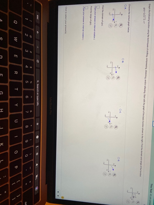 Solved Graph the following function using the techniques of | Chegg.com