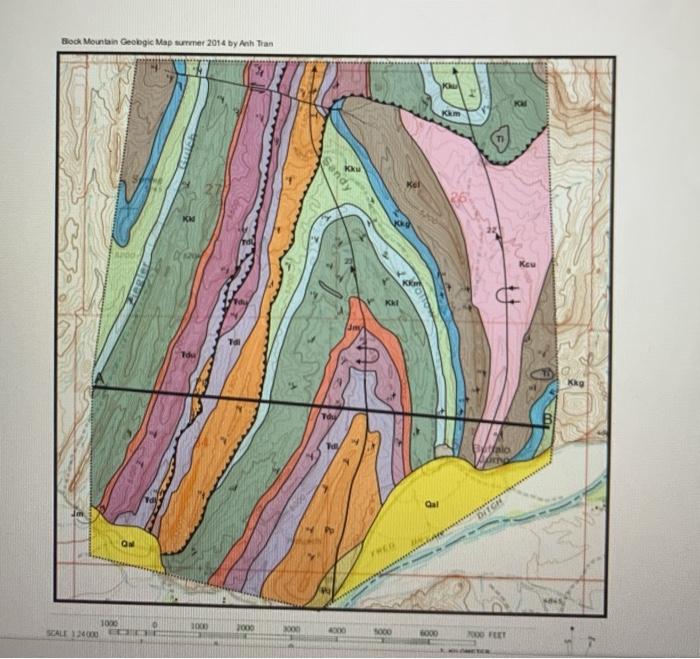 Block Mountain Geologic Map summer 2014 by Anh Tran