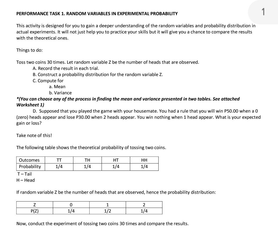 solved-performance-task-1-random-variables-in-experimental-chegg