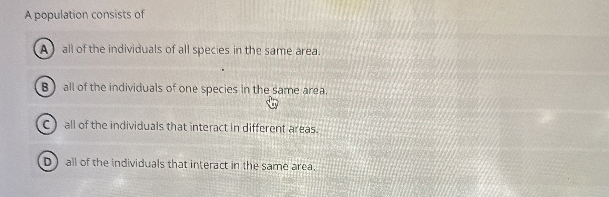 Solved A population consists ofall of the individuals of all | Chegg.com