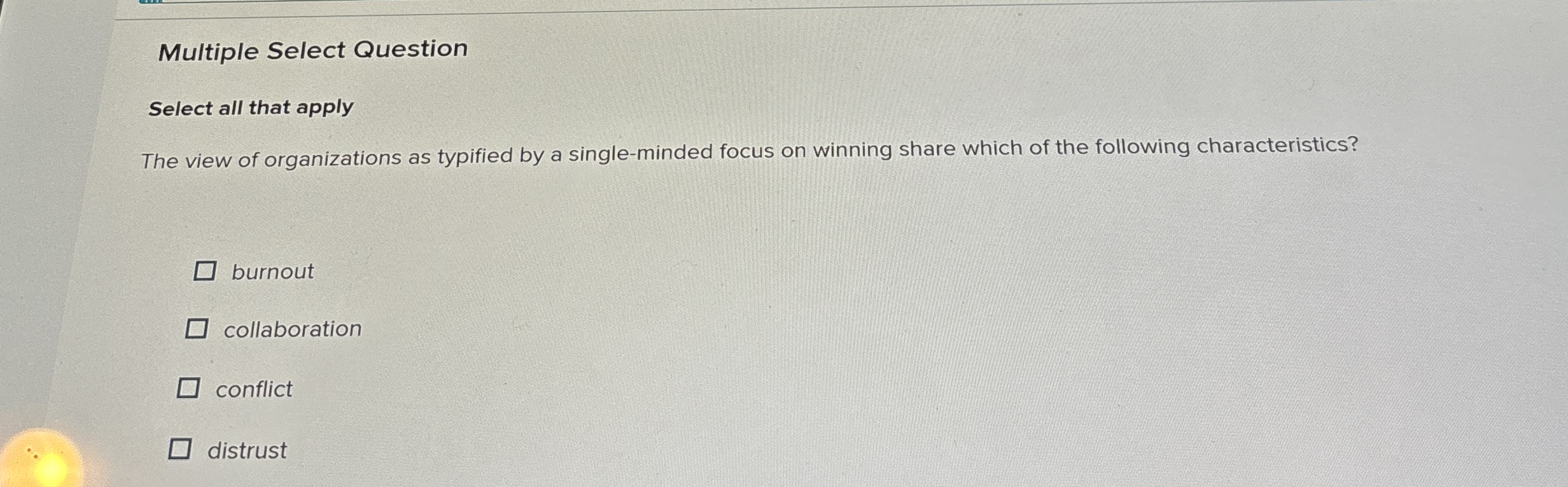 Solved Multiple Select QuestionSelect all that applyThe view | Chegg.com