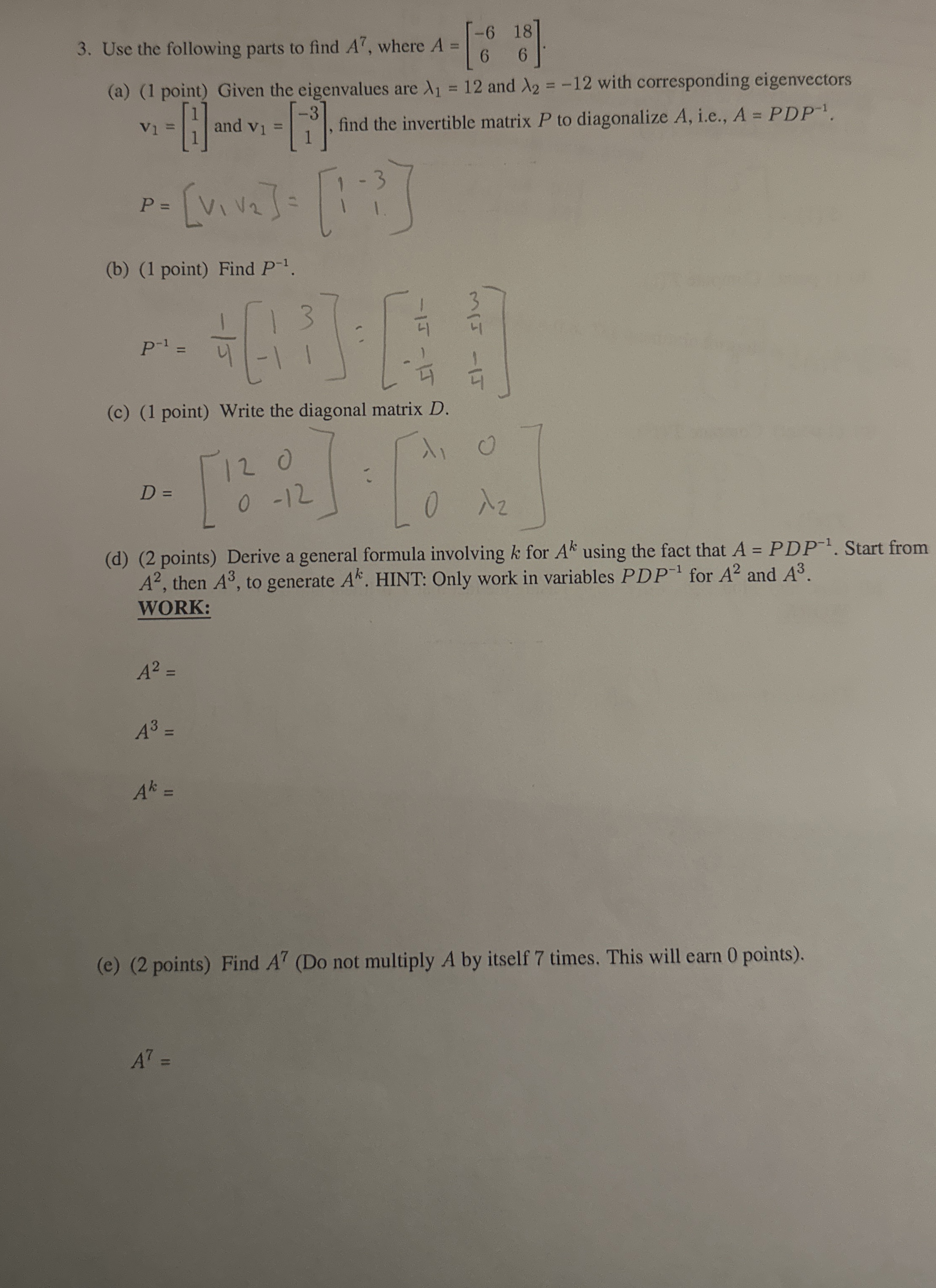 Solved For step 5 ﻿in part d the question asks to start from | Chegg.com