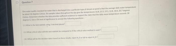 Solved Question 7 | Chegg.com