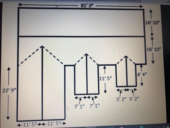 Solved calculate the number of squares of shingles will need