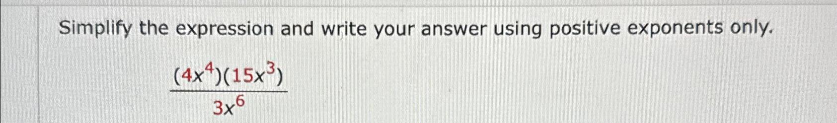 Solved Simplify the expression and write your answer using | Chegg.com