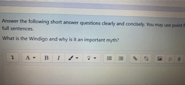 Answer the following short answer questions clearly | Chegg.com
